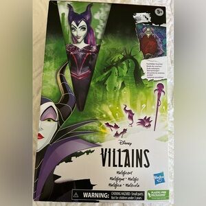 Disney Villains Maleficent Doll. Green and Purple dress